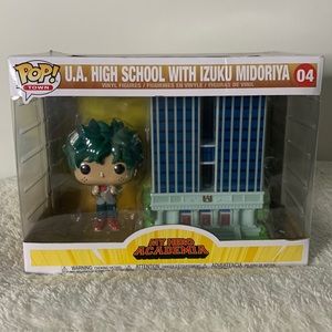 Funko Pop Town ⭐️ U.A. High School with Izuku Midoriya #4 My Hero Academia